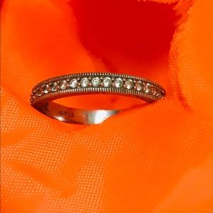 925 Sterling Silver Zaconia Ring Size 8